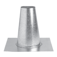 12" B-VENT FLAT TALL CONE