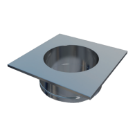 12" STEEL CHIMNEY ADAPTER FOR RS & RSHT 12 & 14