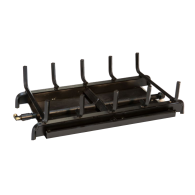 24" NG TWO BURNER SEE THRU