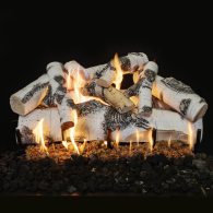 36" QUAKING ASPEN LOGS 9 LOGS