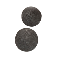 6" BLACK CANNON BALL 4 PC SET