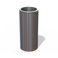 DURAVENT - ECOSTEEL+ 36" CHIMNEY FLUE - SS(INSULATED)