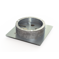 DURAVENT - ECOSTEEL+ ANCHOR PLATE W/ DAMPER, INSULATION PAD