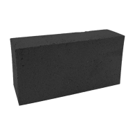 PABCO - 9 X 4-1/2 X 2-1/2 FIREBRICK FULL - BLACK
