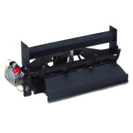 24" SEE-THRU VF STADIUM BURNER, ELECT, NG