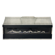 8' LINEAR GLASS FRONT KIT