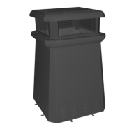 DORCHESTER ELEMETAL MUSKET CHIMNEY POT, 32" HEIGHT