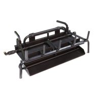 24" 3 BURNER W/ ASSEMBLED NG BATTERY ELE, REMOTE, LP CONV KT