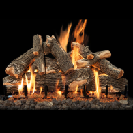 36" AZ WEATHERED OAK LOGS
