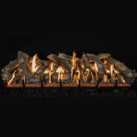 ARIZONA WEATHERED OAK 60" SEE THROUGH LOGS