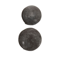 6" GREY CANNON FIREBALLS - 4PC