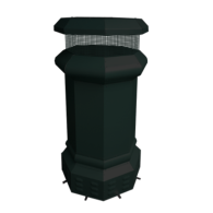 AMERICAN CHIMNEY- PORTSMOUTH 36" HEIGHT BLACK